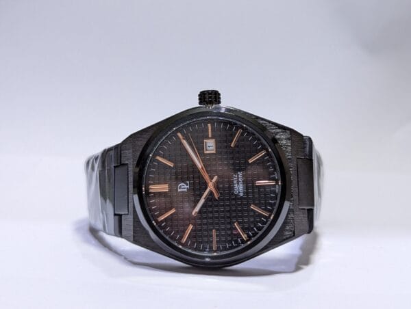 DL De Lawrence Watch | Full Black DLQ-176GD