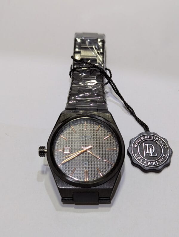 DL De Lawrence Watch | Full Black DLQ-176GD