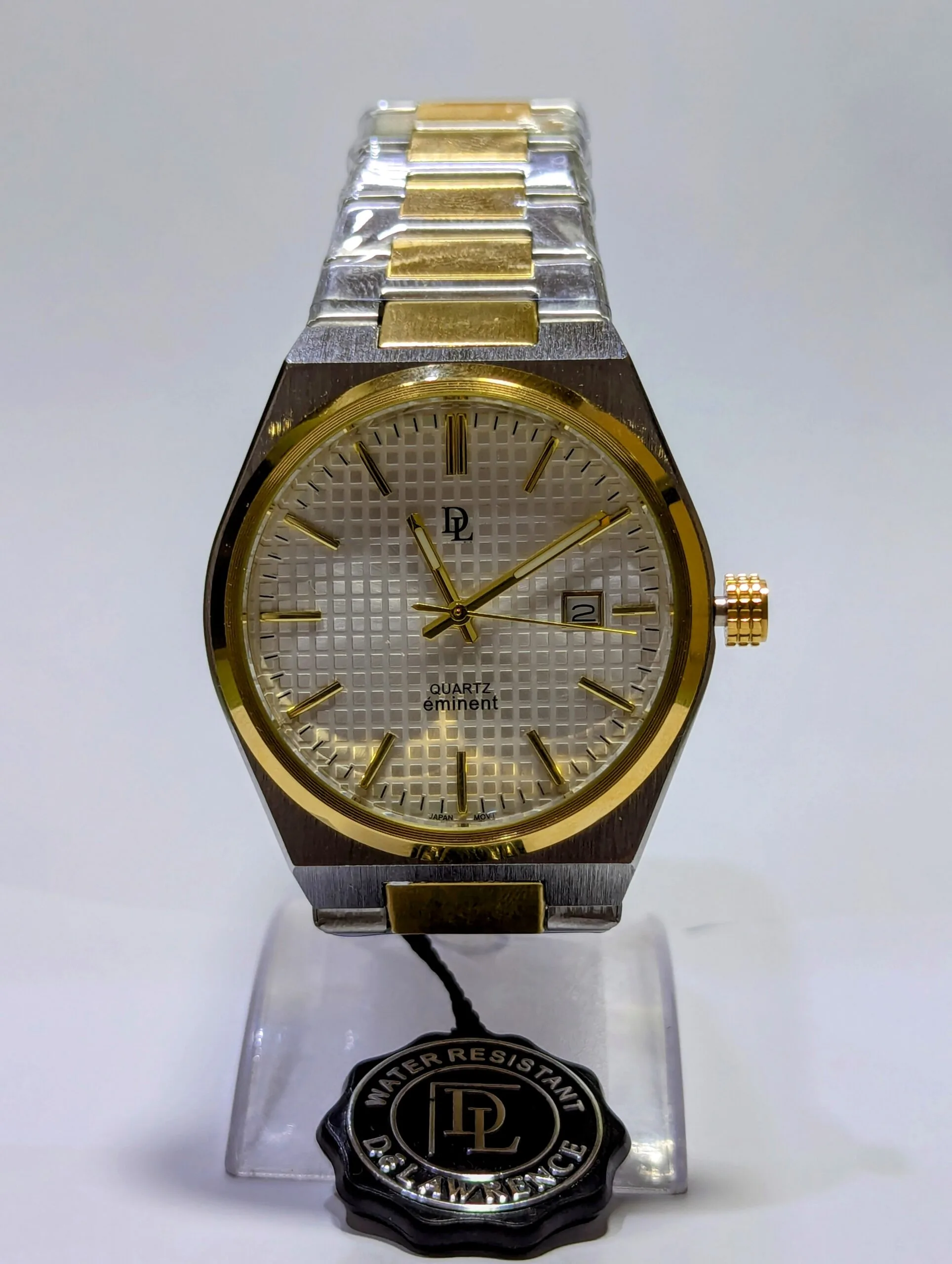 De Lawrence Watch White dial with golden two tone